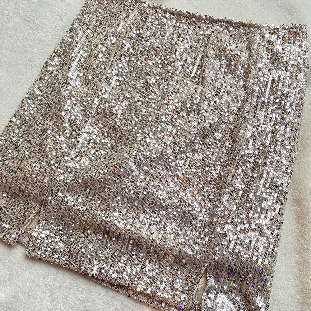 NWOT Sequin Skirt
